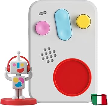 FABA + Contador de Historias Interactivo para niños con Contenido de Audio de 0 a 10 años, Caja de Audio con Personaje sonoro Faba•Me, luz Nocturna, Rutina de Dormir, Juego Educativo Musical, versión